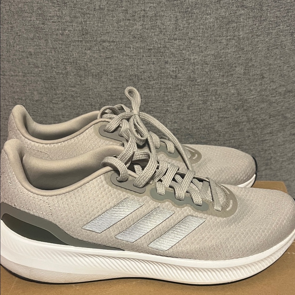 Adidas Light Gray Athletic Sneakers
